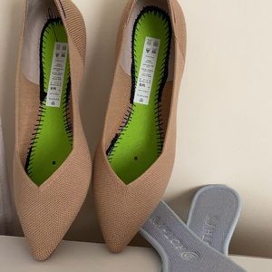 Rothy’s Camel Merino Points- Size 8 EUC